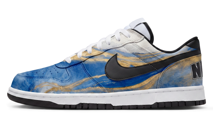 Nike Nike Big Skateboard Shoes Men's Low Top Gold