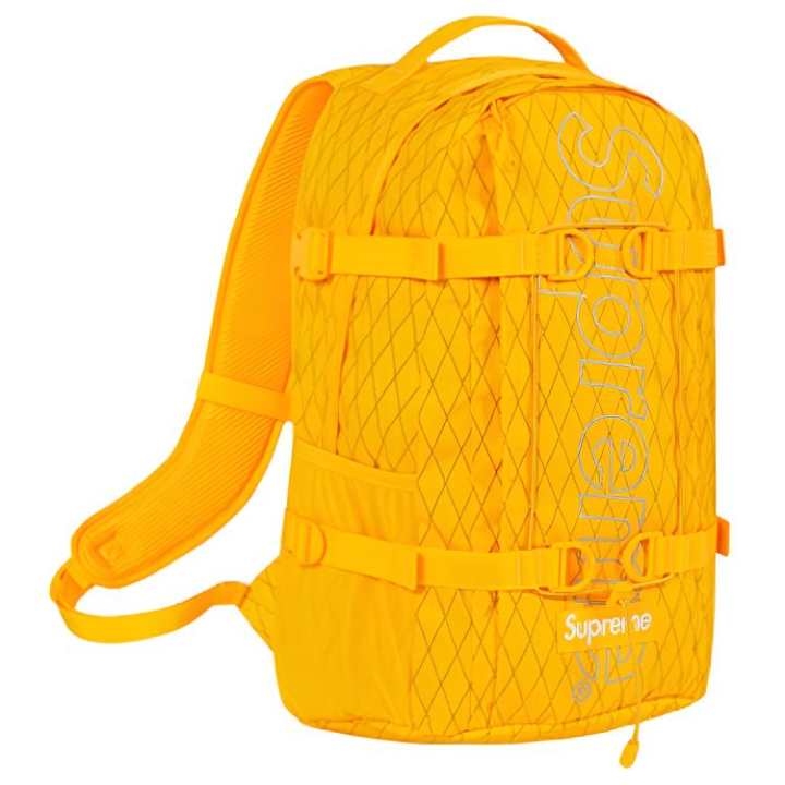 Supreme Supreme FW18 Fashion Backpack Regular Unisex Yellow