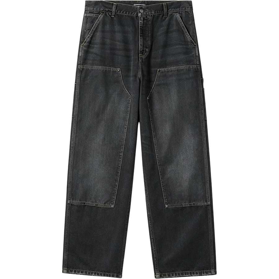 Carhartt WIP Cargo Pants Women's BKX/Black Moderate Wide Leg Pants