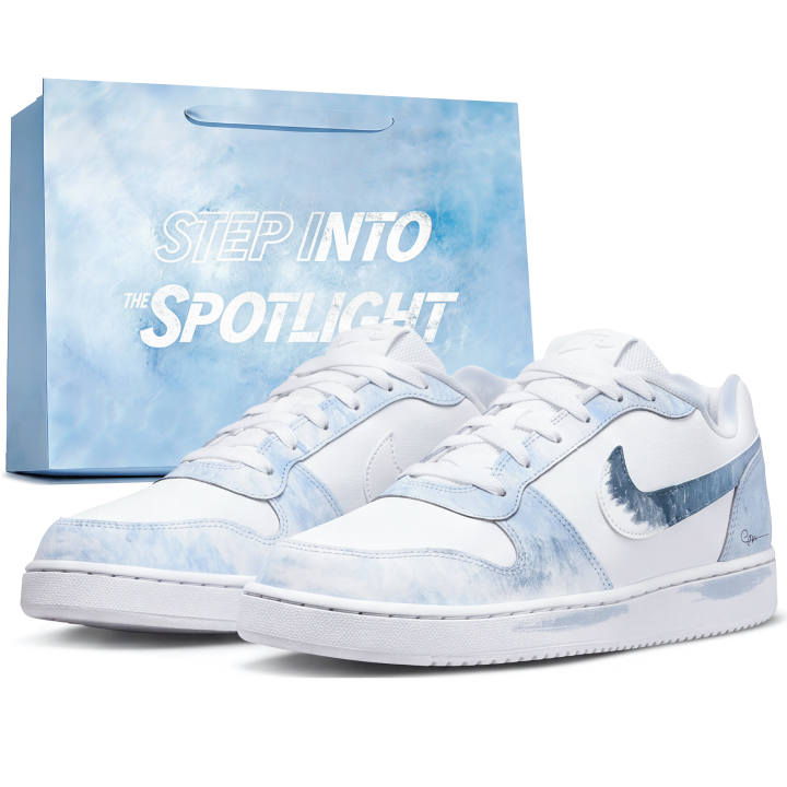 Nike Nike EBERNON Skateboard Shoes Unisex Low Top Gray
