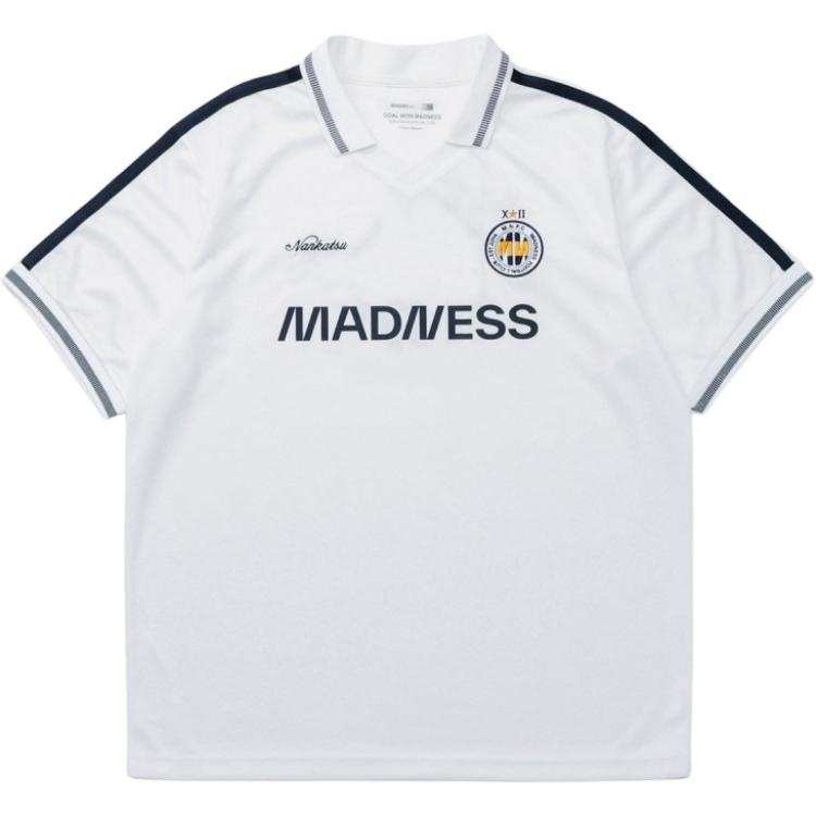 MADNESS MADNESS Soccer Jerseys Unisex White Moderate