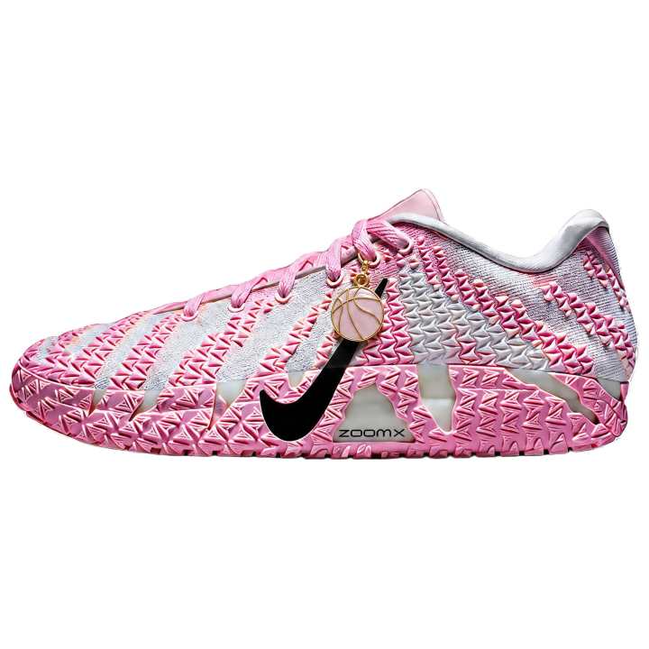 Nike Nike Ja Morant 3 Basketball Shoes Men's Low Top Pink, White, Beige