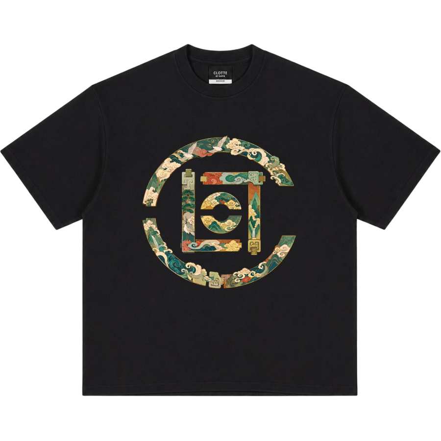 CLOT T Shirts Unisex Crew Neck Moderate Straight Fit