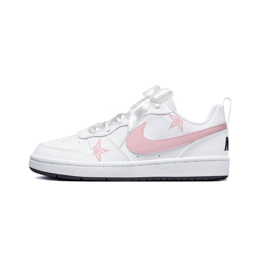 Nike Nike Court Borough 2 Skateboard Shoes Unisex Low Top Pink