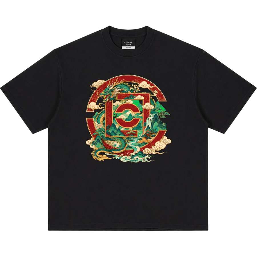 CLOT T Shirts Unisex Crew Neck Moderate Straight Fit