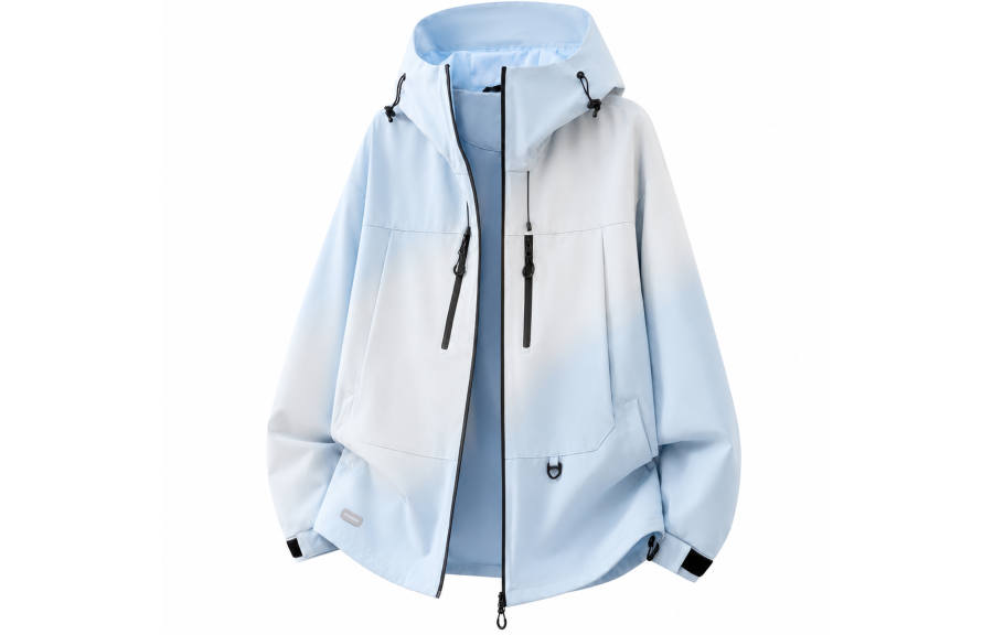 WARRIOR Windbreaker Jackets Unisex Hooded Non Detachable Moderate Straight Fit