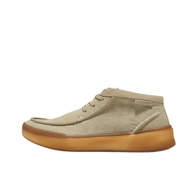 Skechers USA MENS Casual Shoes Men's High Top Brown