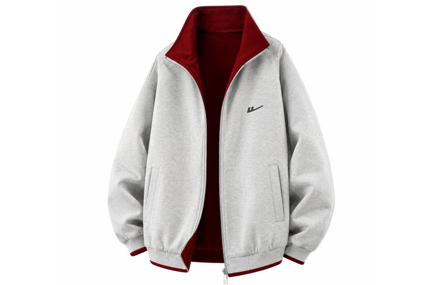 WARRIOR Sweatshirts Women's Stand Collar Moderate Straight Fit