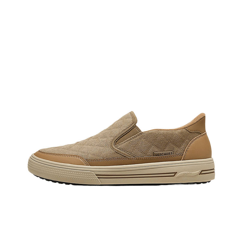 Skechers Street Walking Shoes Men's Low Top Brown