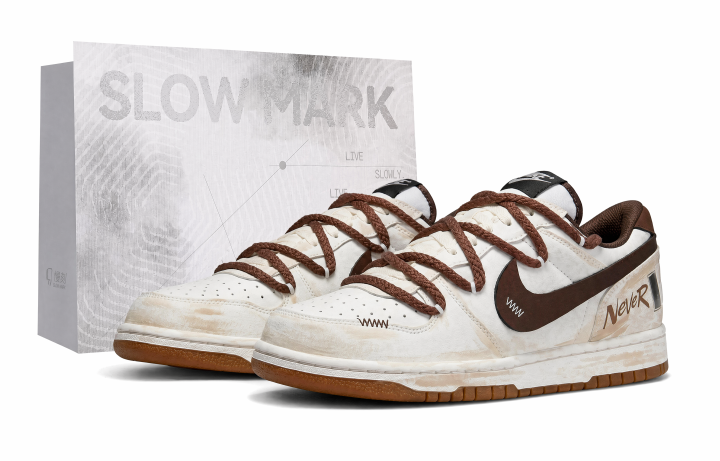 Nike Nike Big Skateboard Shoes Men's Low Top Brown