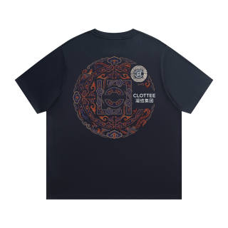 CLOT T Shirts Unisex Crew Neck Moderate Straight Fit