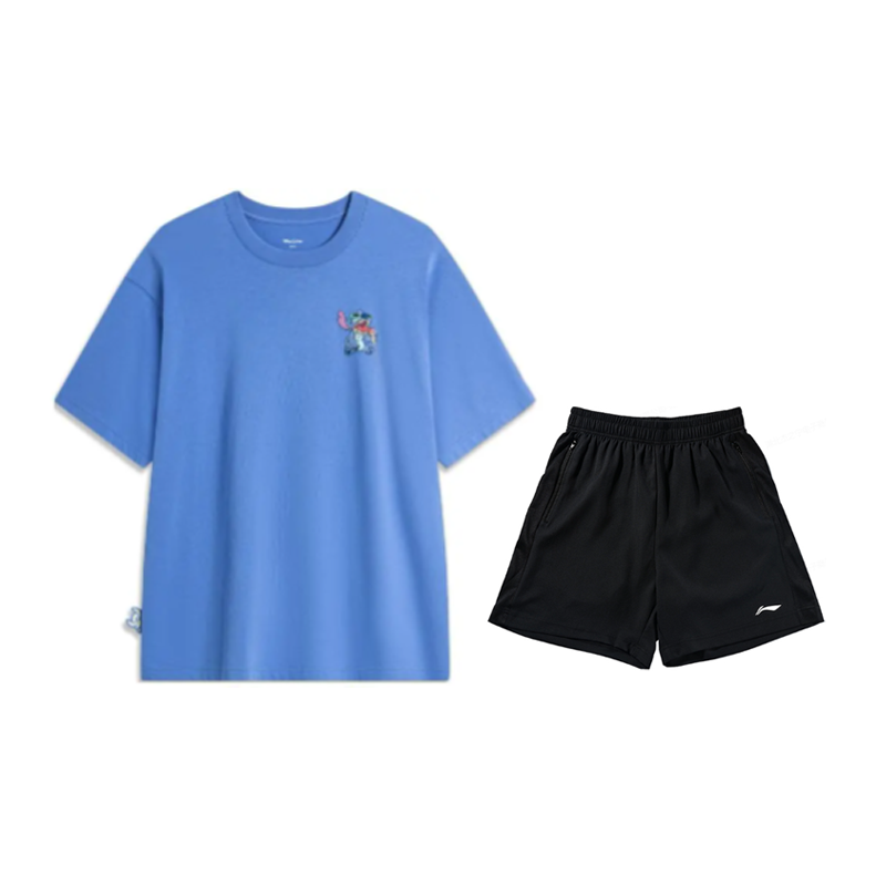 Li-Ning Li Ning Casual Sportswear Men's Crew Neck Moderate