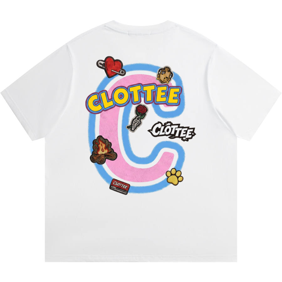 CLOT T Shirts Unisex Crew Neck Moderate Straight Fit