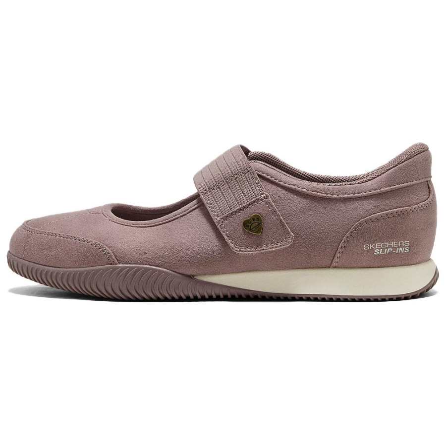 Skechers Slip Ins Casual Shoes Women's Low Top Dark Plum Red