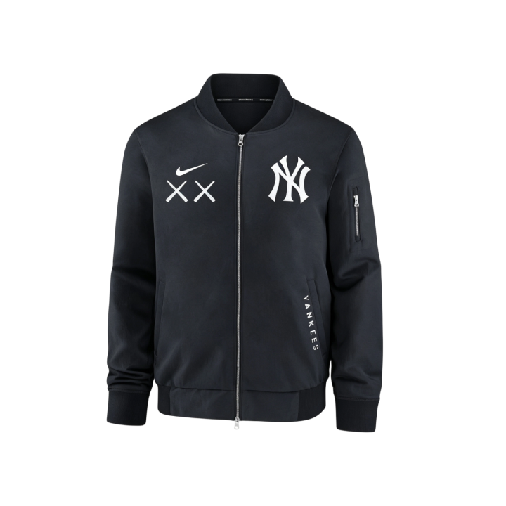 Nike Nike X KAWS Jackets Unisex Black/White Baseball Collar Moderate
