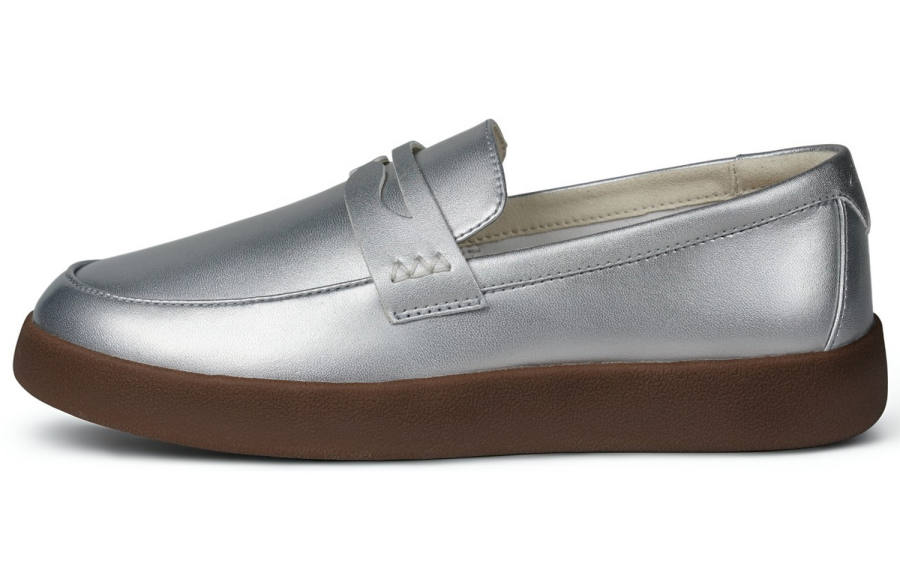 Clarks Clarks Loafers Unisex Silver