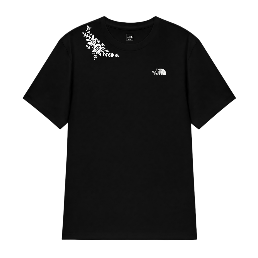 THE NORTH FACE T Shirts Unisex Black Crew Neck Moderate Straight Fit