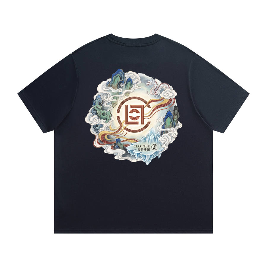 CLOT T Shirts Unisex Crew Neck Moderate Straight Fit