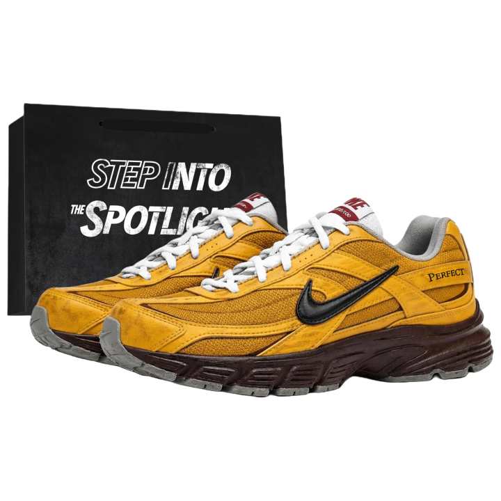 Nike Nike Initiator Running Shoes Unisex Low Top Yellow