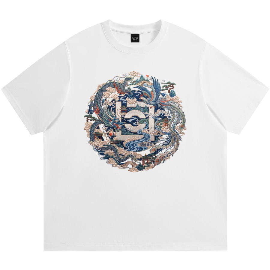 CLOT T Shirts Unisex Crew Neck Moderate Straight Fit