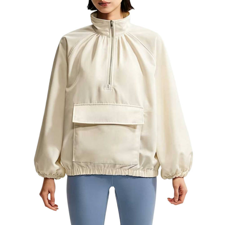 Nike Nike Jackets Women's Chalk/Chalk Stand Collar Moderate