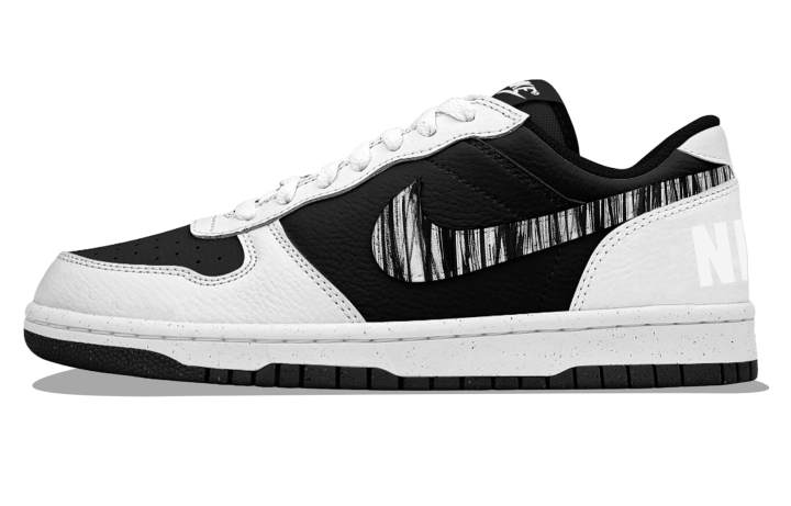 Nike Nike Big Skateboard Shoes Men's Low Top Black