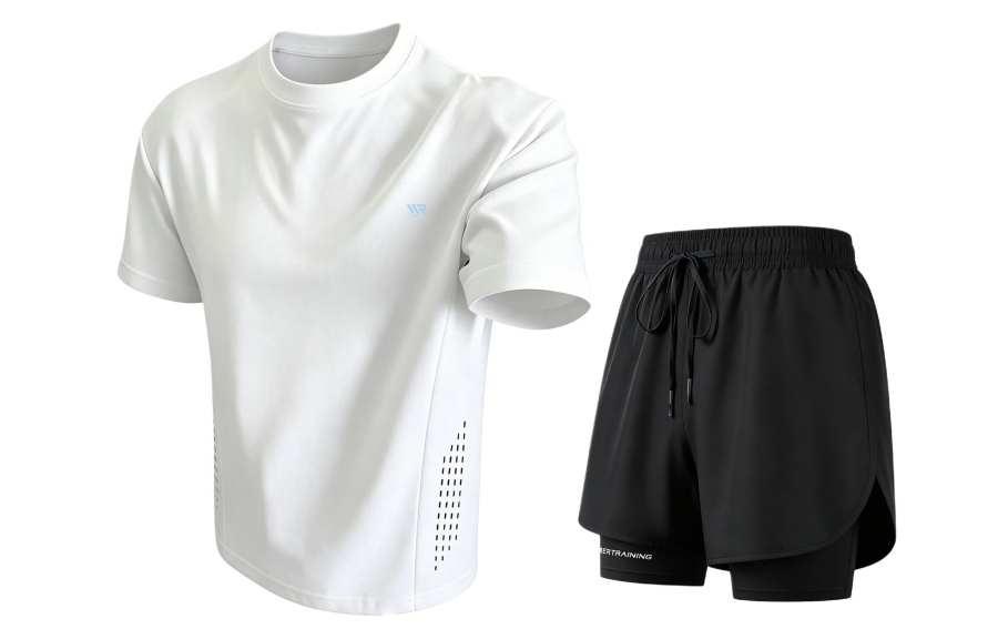 WARRIOR Fitness Sets Unisex Crew Neck Moderate