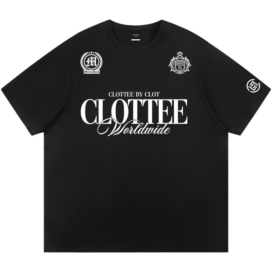 CLOT T Shirts Unisex Crew Neck Moderate Straight Fit