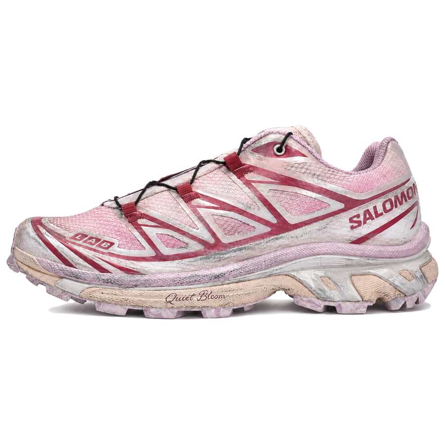 SALOMON XT 6 Running Shoes Unisex Low Top Red