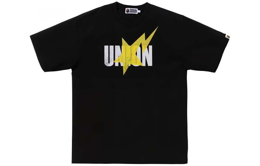 A BATHING APE Bape X Union Pigment Dyed Sta Tee