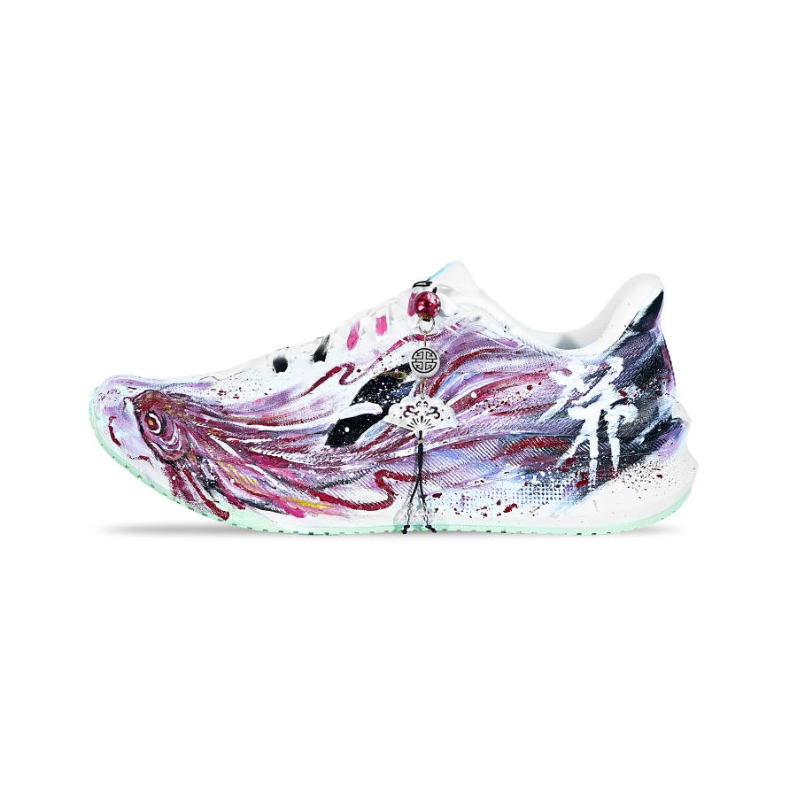 Li-Ning Li Ning Red Hare 9 Running Shoes Women's Low Top Red