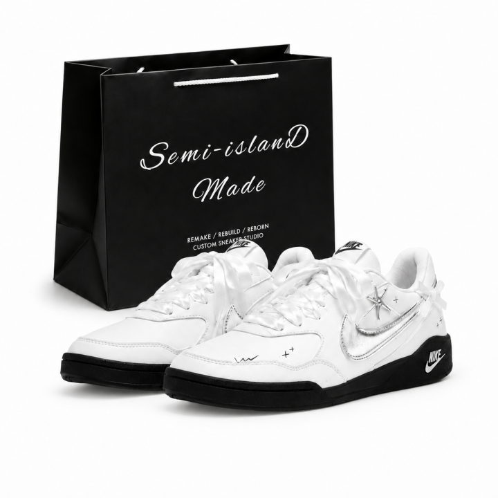 Nike Nike Terra Manta Skateboard Shoes Unisex Low Top Black/White/Silver