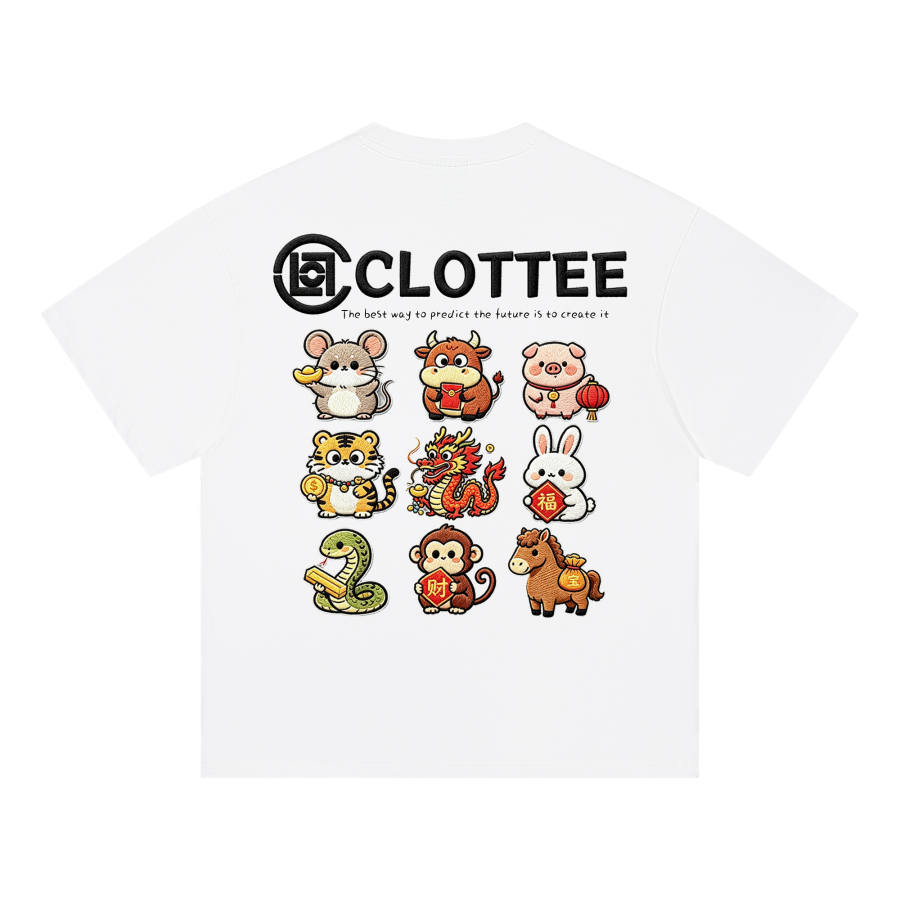 CLOT T Shirts Unisex Crew Neck Moderate Straight Fit
