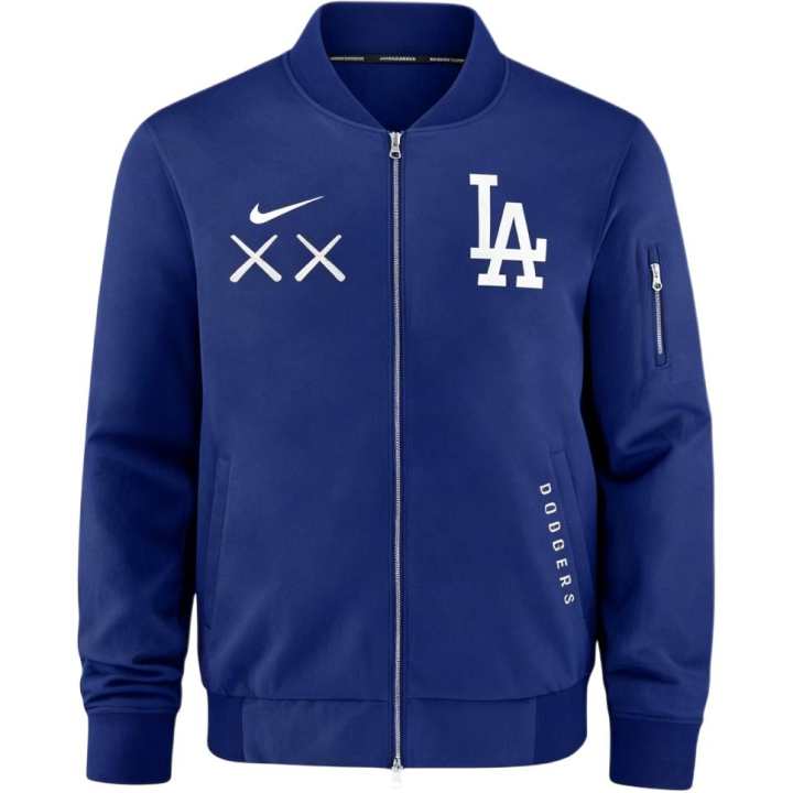 Nike Nike X KAWS Jackets Unisex Blue Baseball Collar Moderate