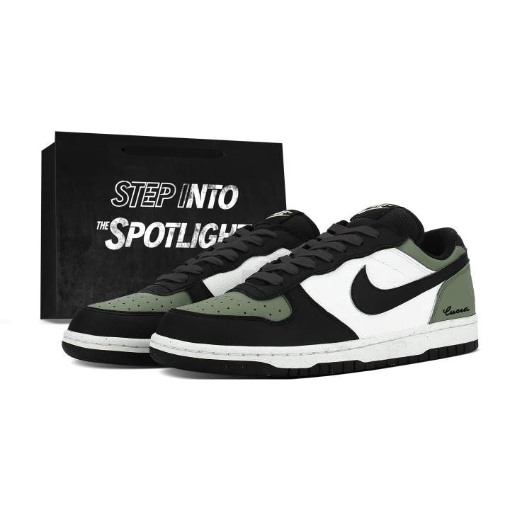 Nike Nike Big Skateboard Shoes Unisex Low Top White