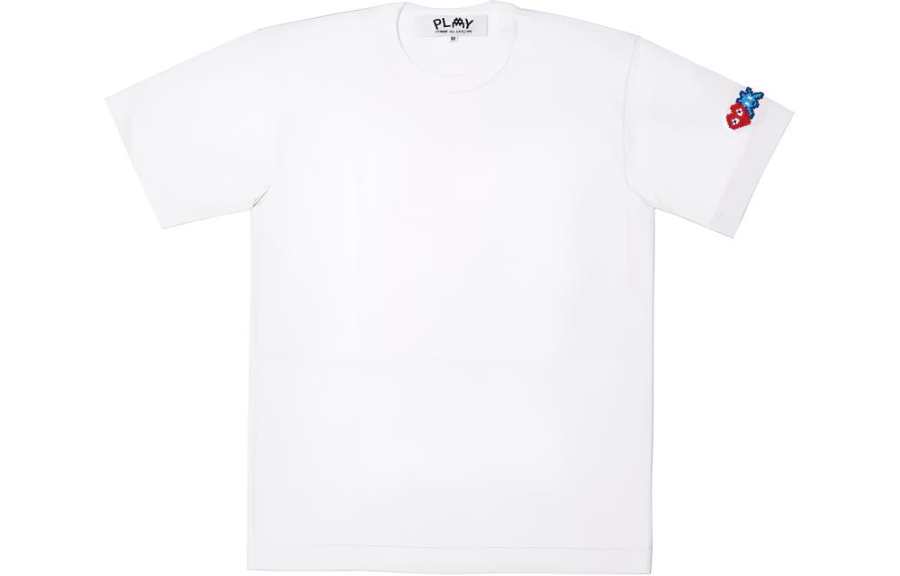 CDG Play x INVADER SS24 T Shirt Women's White