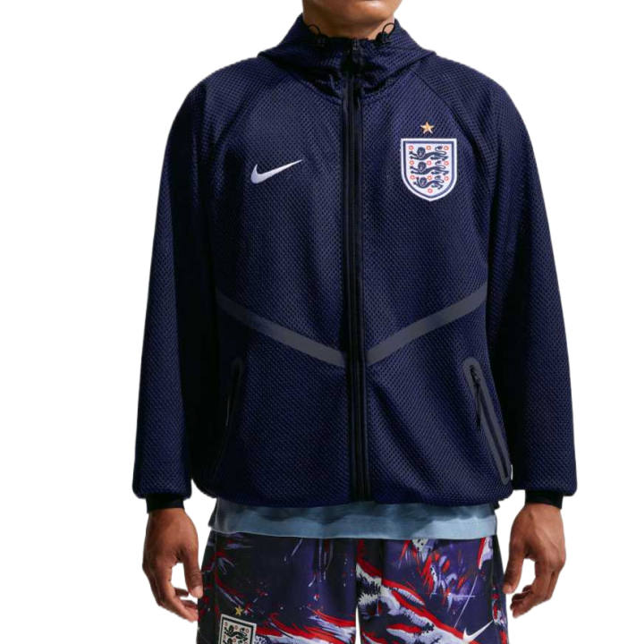 Nike Nike Jackets Men's Obsidian/Black/White Hooded Non Detachable Moderate