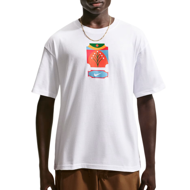 Nike Nike T Shirts Men's White Crew Neck Moderate
