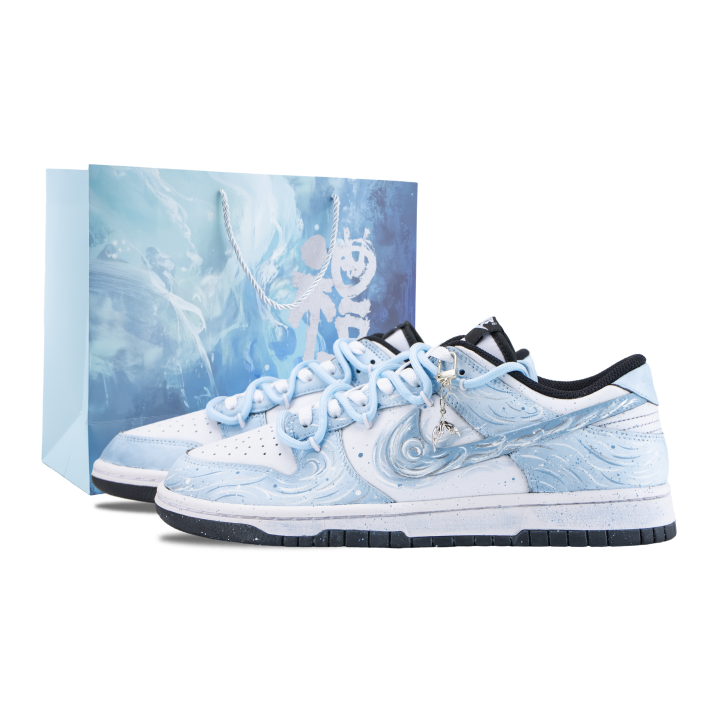 Nike Nike Skateboard Shoes Unisex Low Top Blue/White
