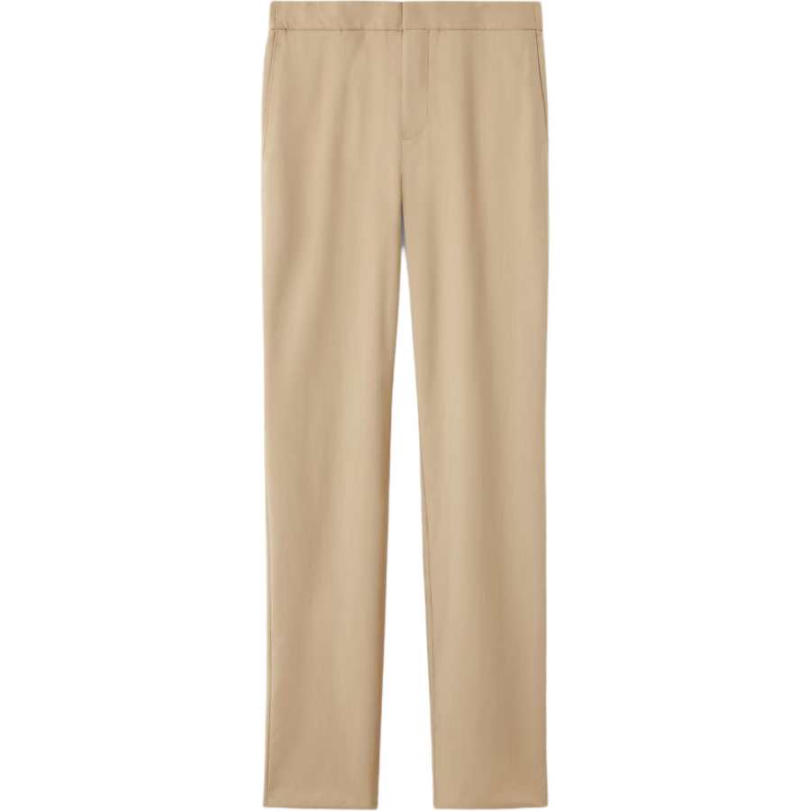 Loro Piana Casual Pants Men's Beige Moderate Straight Fit Pants