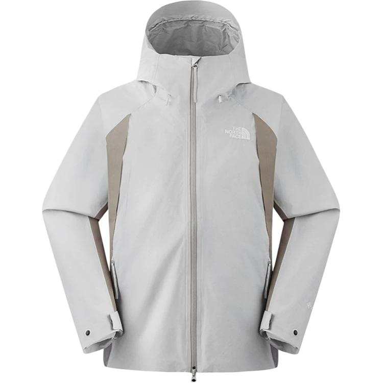 THE NORTH FACE Windbreaker Jackets Unisex P48/Light Gray Hooded Non Detachable Moderate