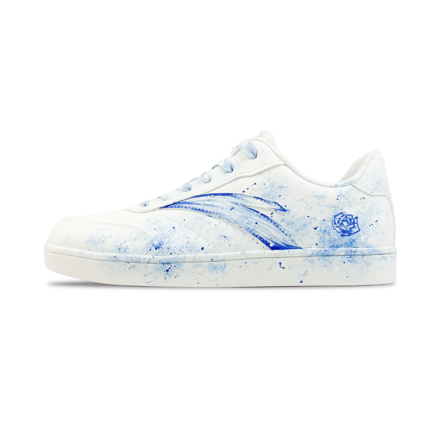ANTA ANTA Active Skateboard Shoes Men's Low Top White/Blue