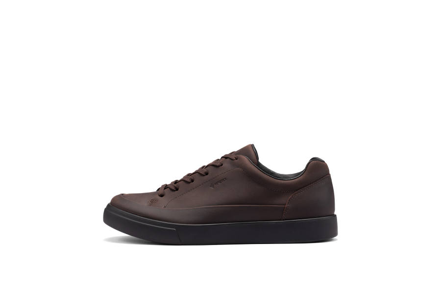 Ecco Ecco 10 Skateboard Shoes Men's Low Top Brown Black Color Block