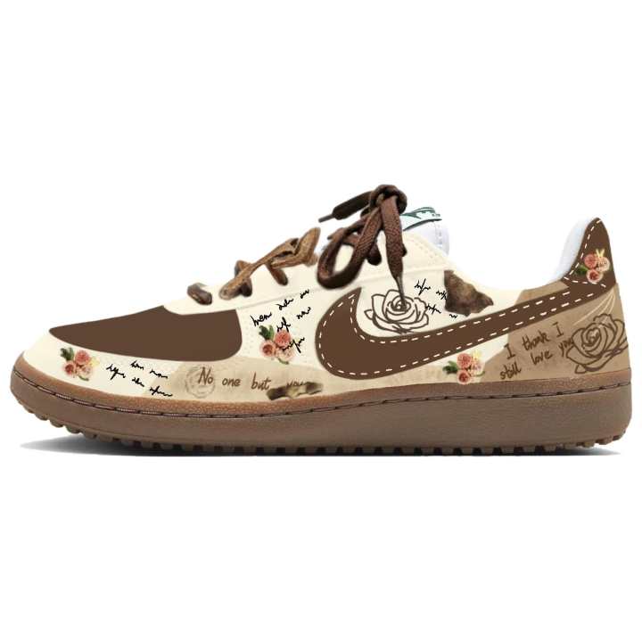 Nike Nike Zoom Field General Casual Shoes Unisex Low Top Brown