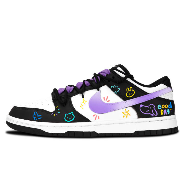 Nike Nike Dunk Skateboard Shoes Unisex Low Top Black/White