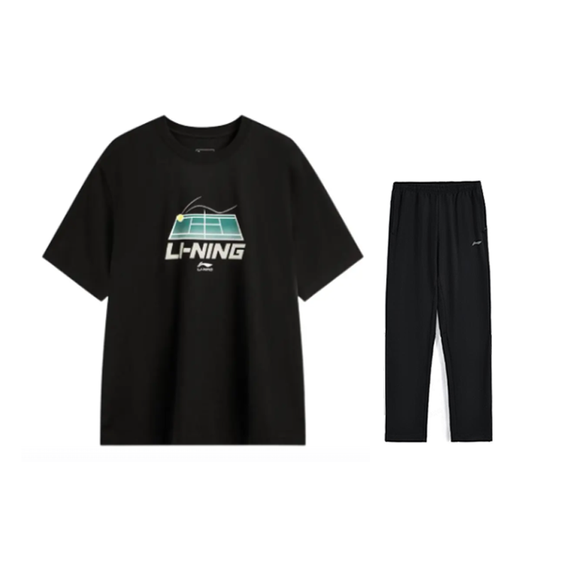 Li-Ning Li Ning Casual Sportswear Men's Crew Neck Moderate