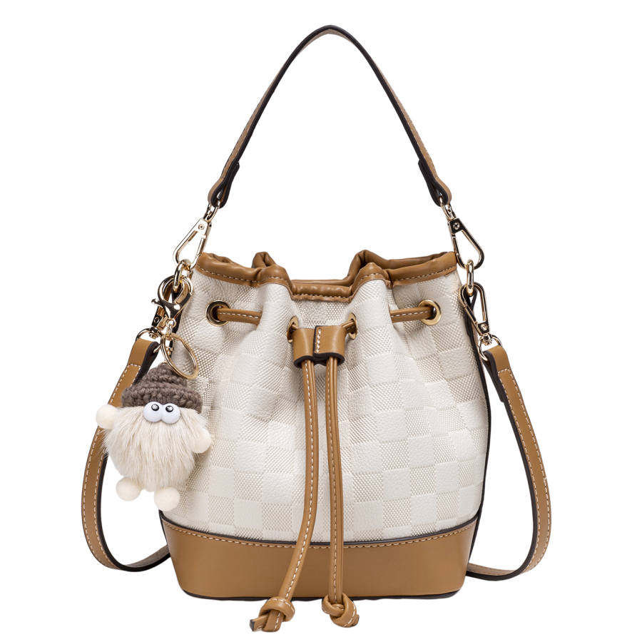 PAYOT PAYOT Handbags Brown White Charm Included