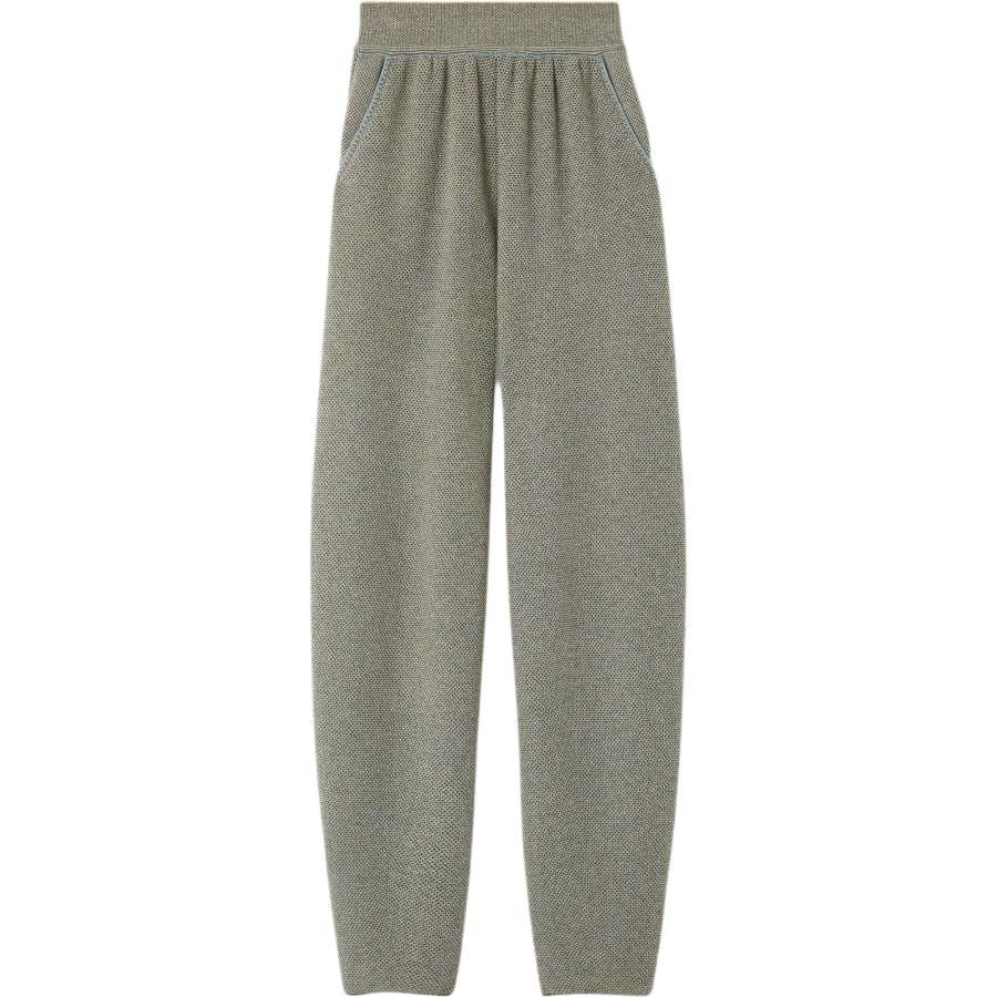 Loro Piana Casual Pants Women's Butter Cashmere Mixed Color Moderate Tapered Pants