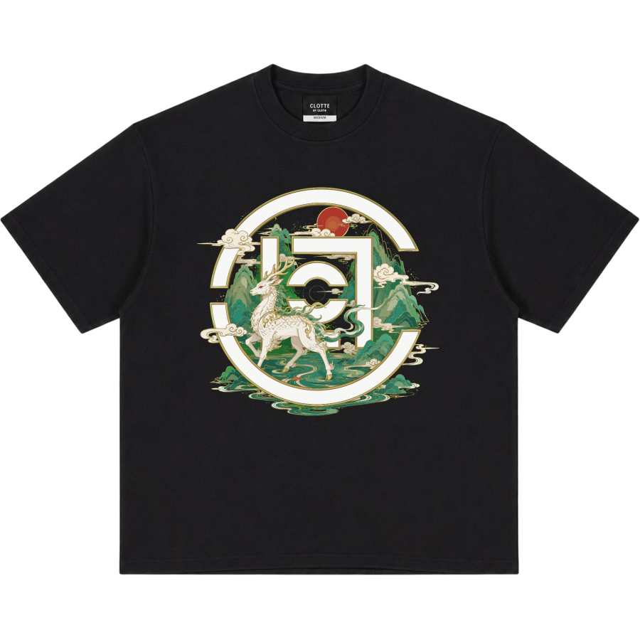 CLOT T Shirts Unisex Crew Neck Moderate Straight Fit