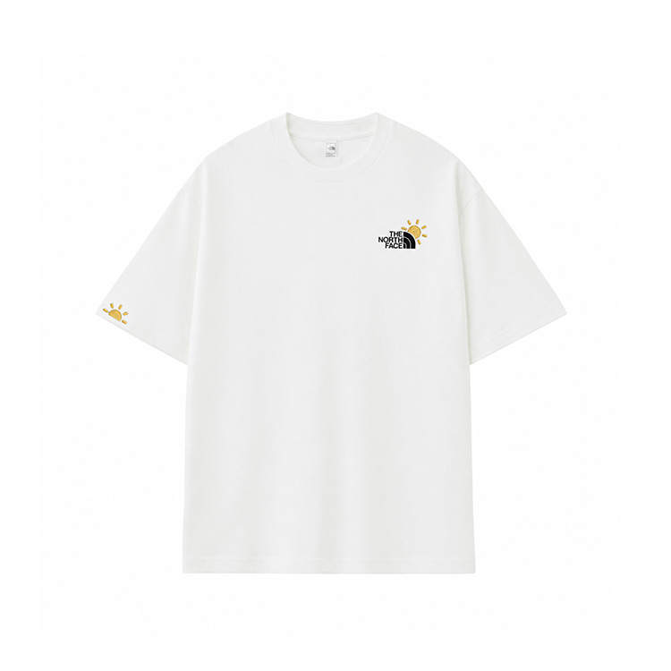 THE NORTH FACE T Shirts Unisex White Crew Neck Moderate